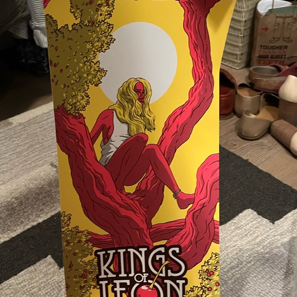 Kings of Leon poster limited edition 2017 red rocks - Picture 2 of 7